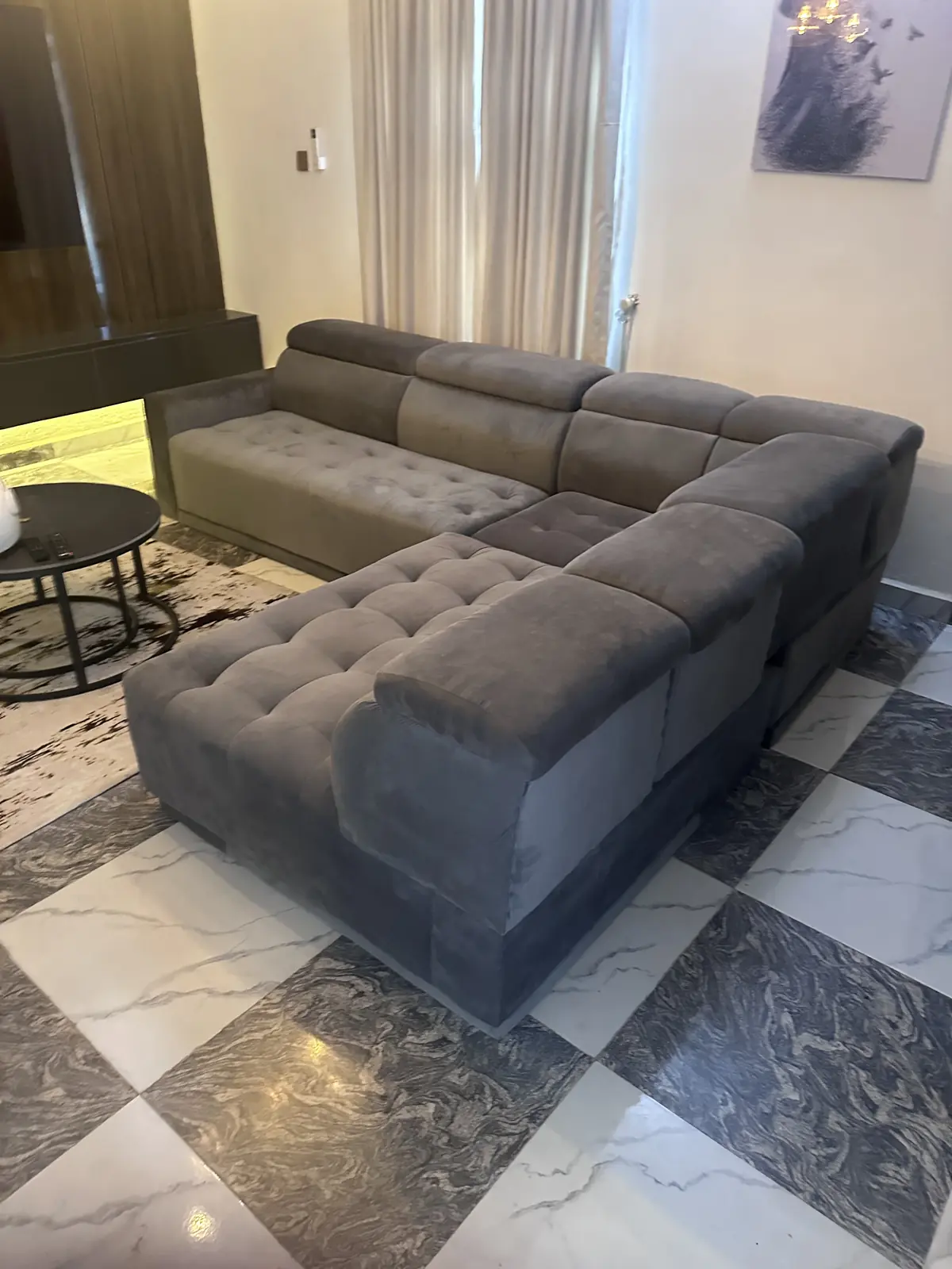 Completed Yugoz interior transformation, view one