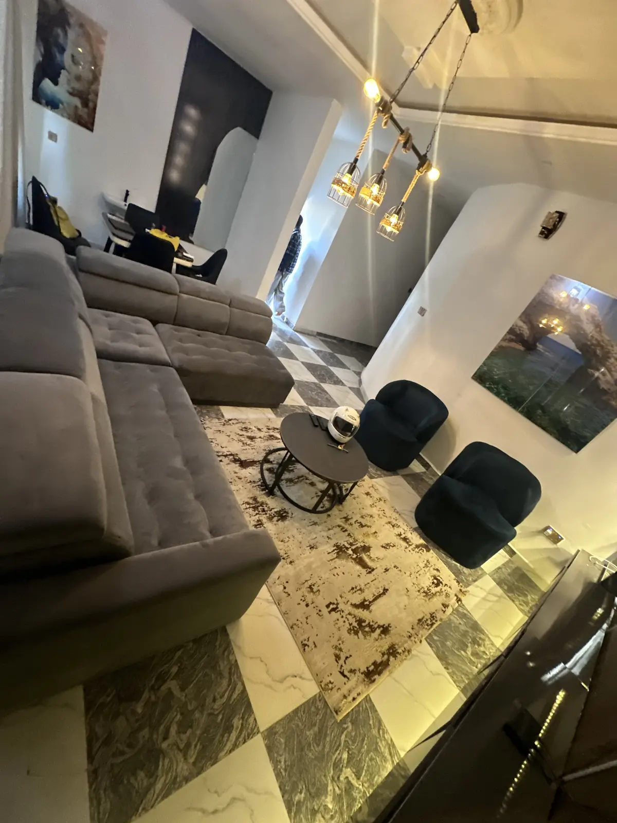 Completed Yugoz interior transformation, view three