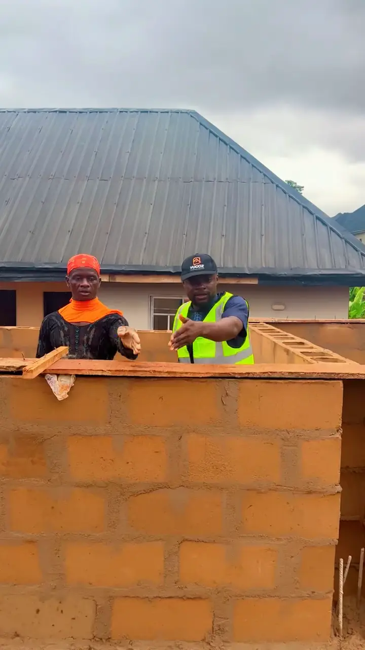 Yugoz project leadership on an active building site